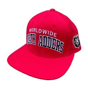 MNWKA Starter Worldwide Death Adders Wool Snapback Hat The Natural Streetwear